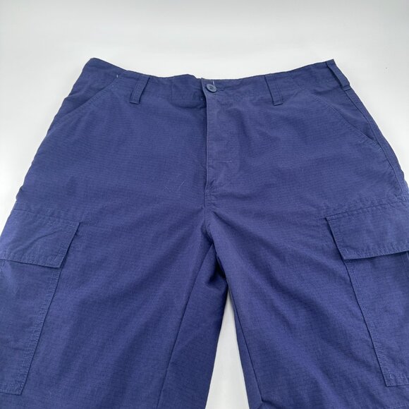 Boca Classics Men's Navy Blue Cargo Shorts Size 34 - Picture 3 of 6